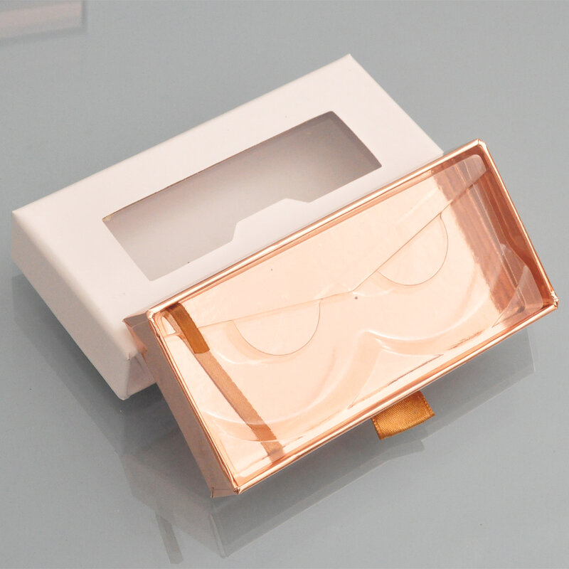 Wholesale false  eyelash packaging box custom logo lash boxes package faux cils 25mm 3D mink lashes  magnetic case bulk vendors