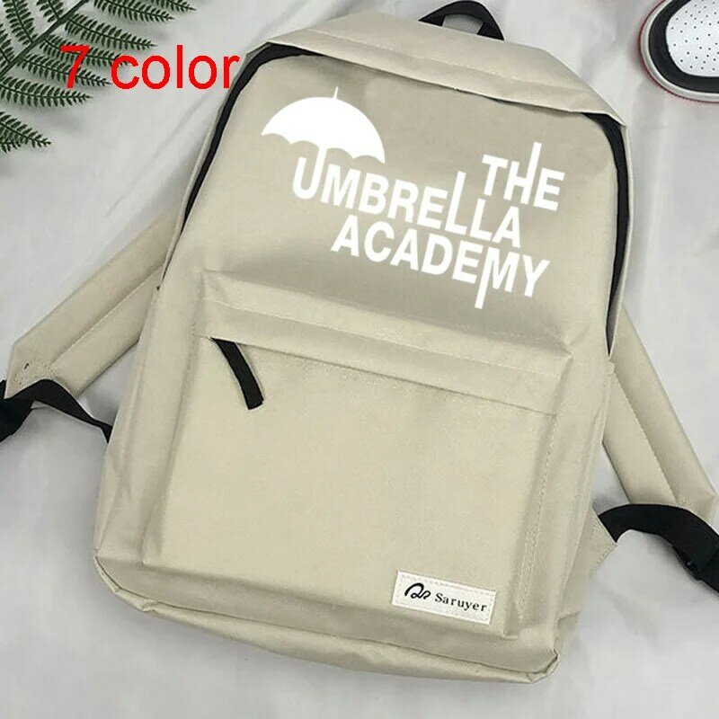 The Umbrella Academy-mochila escolar para viaje, morral infantil para ordenador portátil, a la moda, para damas