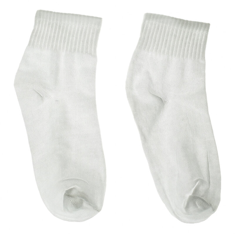 Уютные мужские спортивные носки из полиэстера, 1 пара, для футбола, баскетбола, 3 однотонных цвета, дышащий дезодорант, антибактериальные