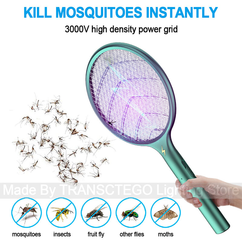 Lampu Pembunuh Nyamuk Anti Perangkap Pemukul Lalat Pengusir Nyamuk Pembunuh Serangga Listrik untuk Lalat Bug Zapper Dropship