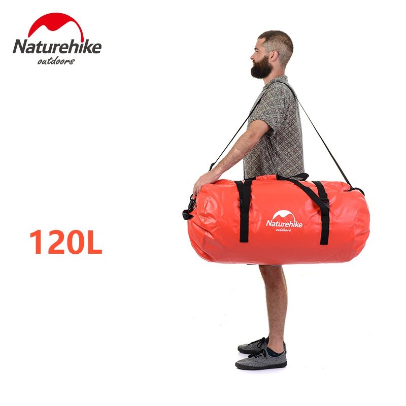 Водонепроницаемый рюкзак для пляжа, рафтинга и плавания, 40-120 л