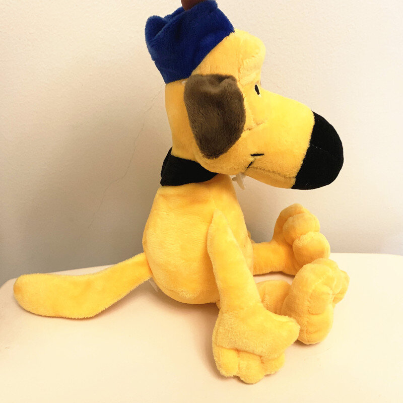 25cm/50cm filme dos desenhos animados brinquedo de pelúcia pastor amarelo bitzer parceiro shaun cão macio alta qualidade recheado filhote de cachorro boneca adorável presente
