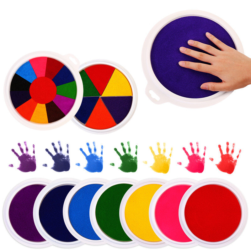 Rompecabezas de pintura de dedos para niños, juguete de dibujo, pintura de grafiti, cognición de Color