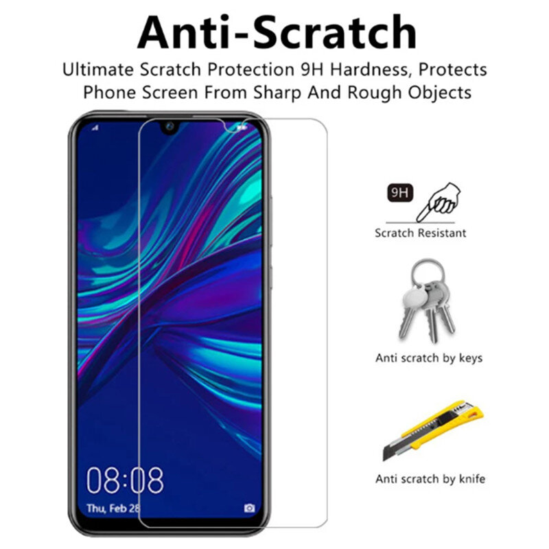 For Huawei P Smart plus 2019 Psmart 2018 2019 2020 2021 Safety Screen Protector Protective Glass on Huawei p smart z Pro 2019