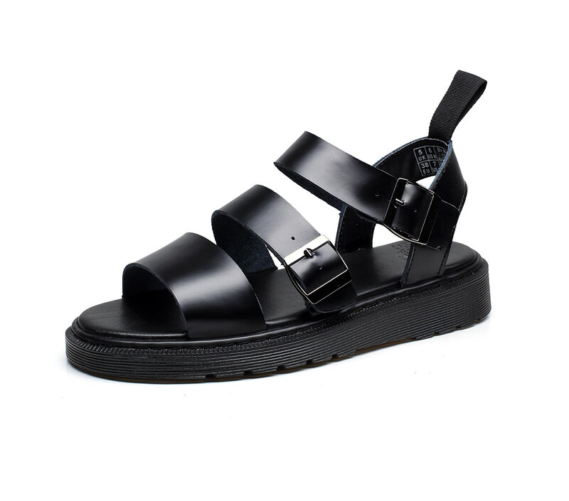 야외 비치 샌들 여성 정품 가죽 슬리퍼 여름 플랫폼 여성 신발 미끄럼 Sandalias Mujer 2021 플립 플롭 여성