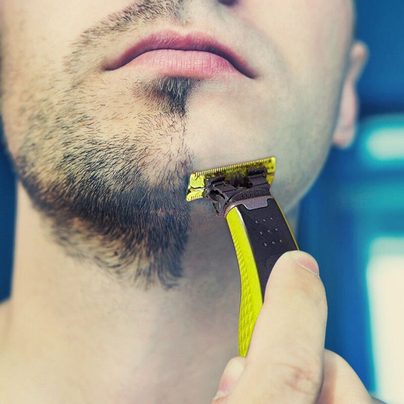 1 pçs cabeça de barbear cortador substituição barbeador lâminas de barbear de reposição para philips-oneblade-navalha qp210/50 lâmina de substituição