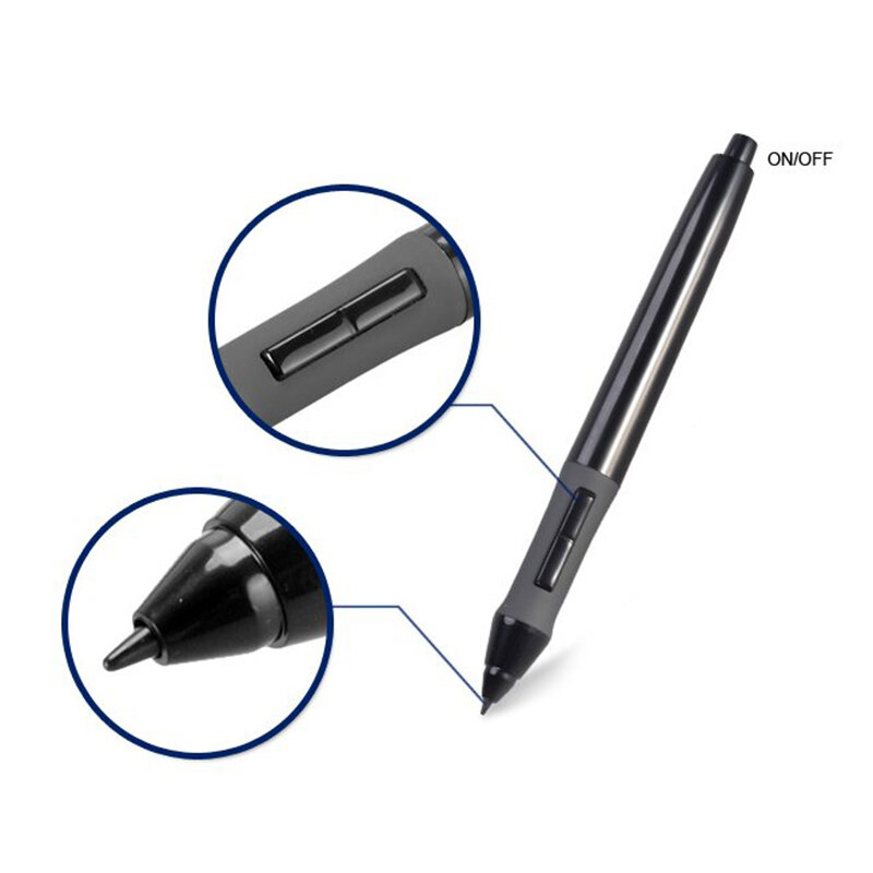 Graphic Drawing Pen Replacement Battery Stylus for HUION UGEE Funtuos Gaomon VIKOO LIJING Tablets (without AAA battery)
