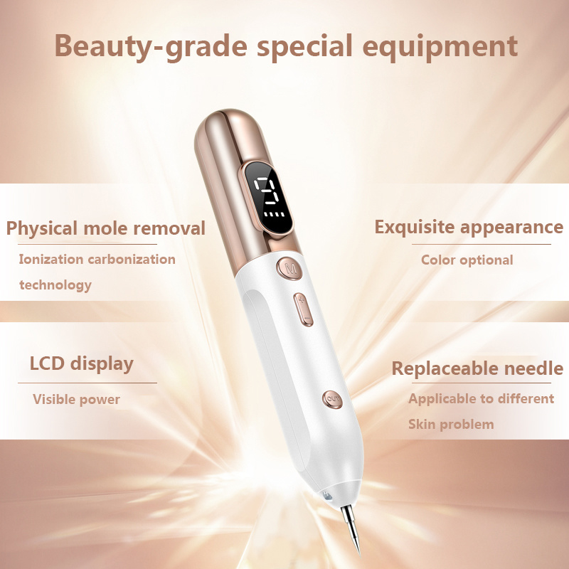 9 Nivel bolígrafo de Plasma láser topo tatuaje peca verruga Etiqueta de eliminación pluma mancha removedor de cara LCD cuidado de la piel de la máquina de la belleza