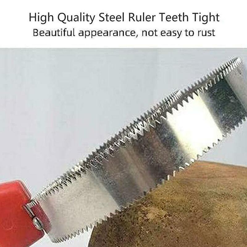 1pc Steel Brush Serrated Comb Cleaning Sweat Metal Horses Groomer Scraper Comfortable Grip For Cattle Horses Sheep Large Pets