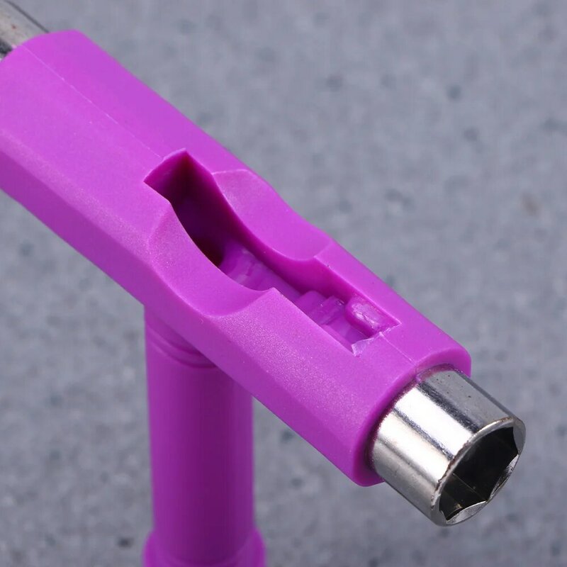 Mini t tipo ferramenta chave rolo skate ferramenta de reparo ferramenta de ajuste com chave l-tipo chave de fenda