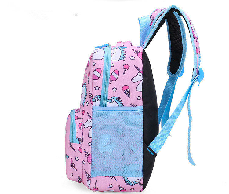 Mochila escolar de unicornio para niños y niñas, mochila de animales para guardería, novedad