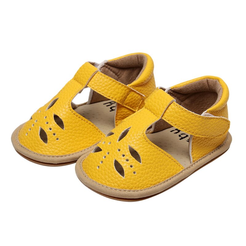 Sapatos de bebê bonito oft mocassins sapato oco respirável sandálias da criança para meninas do bebê singant anti-deslizamento sola de borracha sapatos