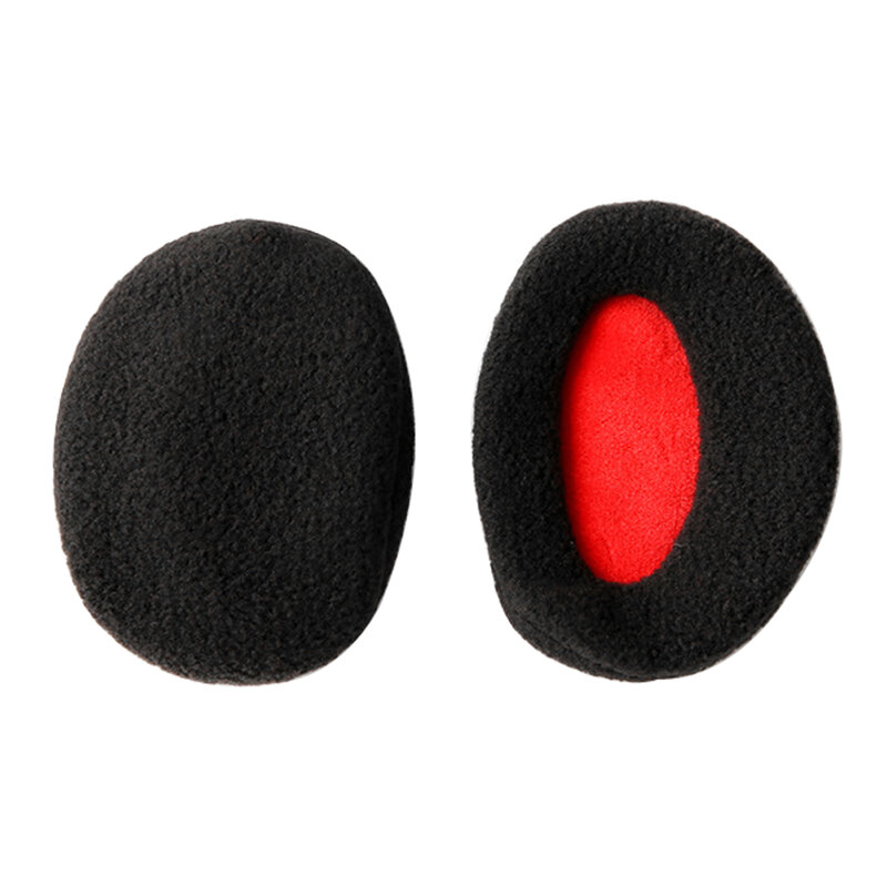 2pcs Men Women Warmers Solid Daily Two Parts Winter Warm Portable Protection Ear Muffs Soft Windproof Band Less Polyester
