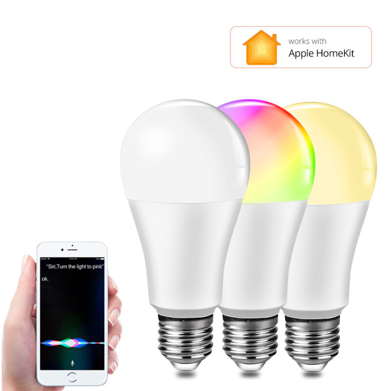 Wifi Bluetooth Smart Licht Farbe Birne Dimmbar Timer Funktion Glühbirne App Rgb Fernbedienung Die Ganze Plattform Smart Control Lampe
