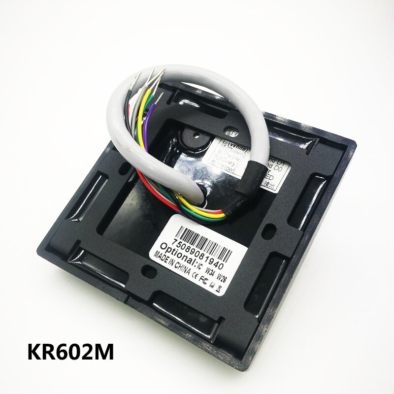 Clavier RFID KR602E, lecteur de cartes, 125Khz, 13.56mhz, esclave de contrôle d'accès
