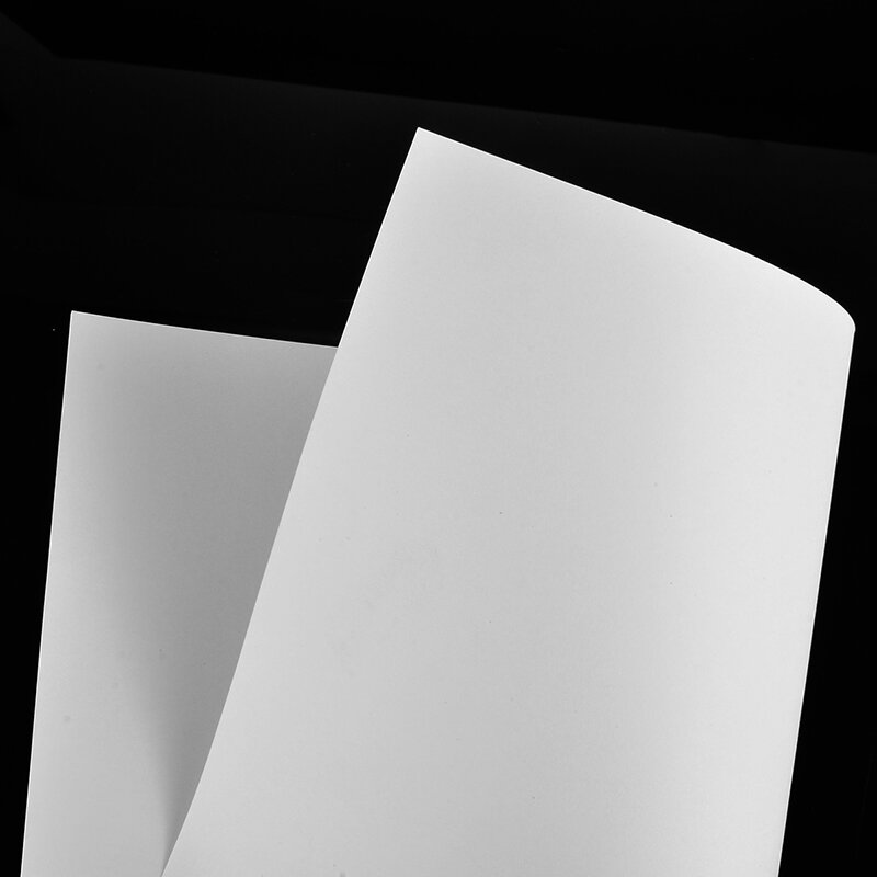 5pcs 잉크젯 워터 슬라이드 전송 용지 지우기 흰색 a4 크기 워터 슬라이드 데칼 용지 diy 의류 패턴 도구