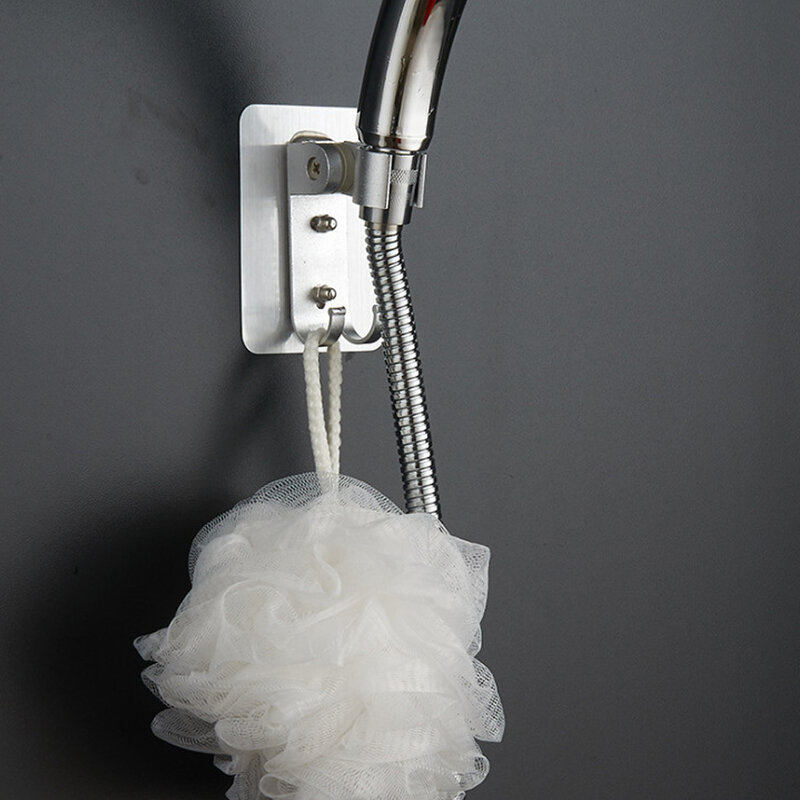 Uniwersalny uchwyt do prysznica uchwyt prysznicowy regulowany zdejmowany uchwyt na przyssawkę do wspornika łazienkowego stabilny obrót