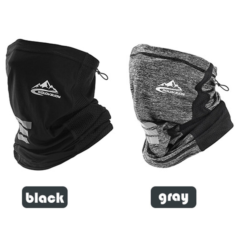 Bufanda de seda de hielo con protección UV, pañuelo deportivo para el cuello, para exterior, bufanda para senderismo