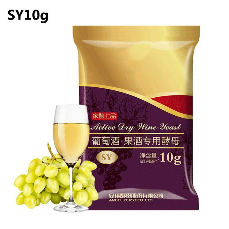 10G Wine Yeast Full Fermentation Dry Yeast For Wine DIY Active Dry Wine Yeast Dry Wine Yeast ,Used For Red Wine Brewing