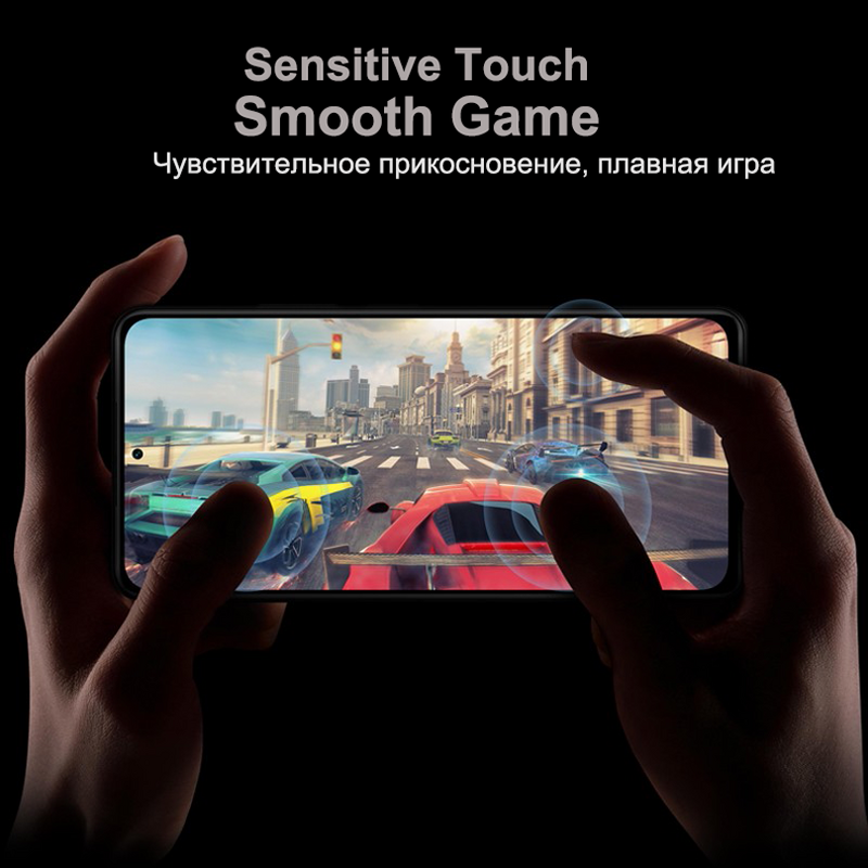 Sensitive Touch Tempered Glass for Xiaomi Redmi-Note-10 Pro 10S Screen Protector Note10 5G Protective Glass on Redmi Note 10 S