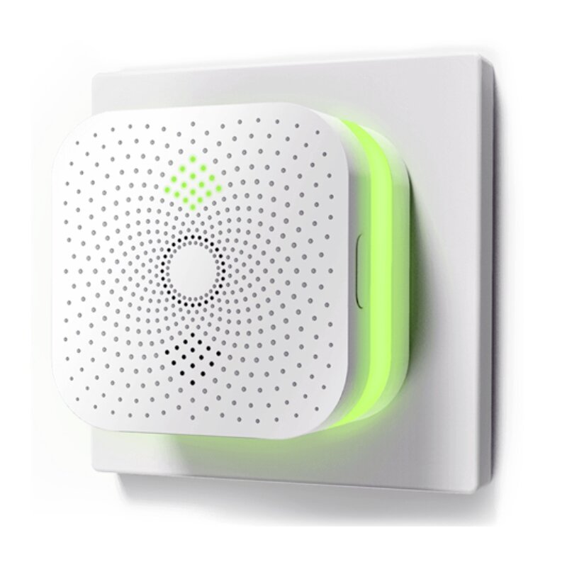 Smart Home Methan Brennbaren Alarm 70dB Gas Detektor Plug-in Gas Home Security Mit Genaue Sensor CE Genehmigt für geschenk