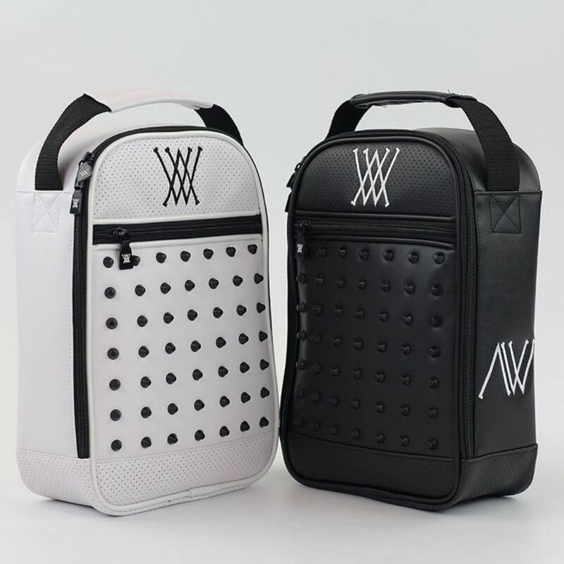 New golf bag portable sports shoe bag male and female rivet waterproof wear-resistant large-capacity storage shoe bag