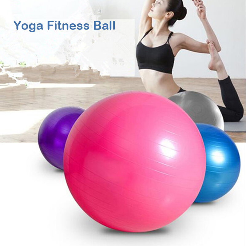 Sports Yoga Balls Pilates Fitness Gym Balance Fitball Massage Training Workout Exercise Ball Without Pump Dropshipping