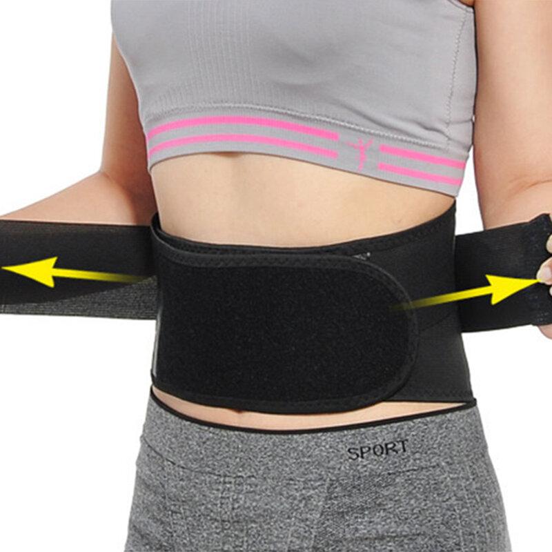 Self-Heating Decompression Lumbar Back Belt Waist Belt Lower Back Support Brace Disc Herniation Spine Orthopedic Pain Relief