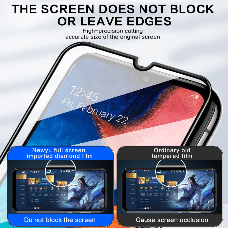 9H Protective Glass For Samsung Galaxy A50 A70 A10 A30 A10S A20E A20S A30S A40S Screen Protector A50S A70S M10S M30S Glass Film