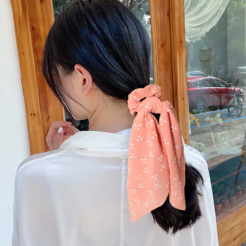 Aksesoris Rambut untuk Wanita Ikat Kepala Mode Ikat Kepala Paket Bandana Klip Band Ikat Kepala Sifon Pita Sifon Bunga