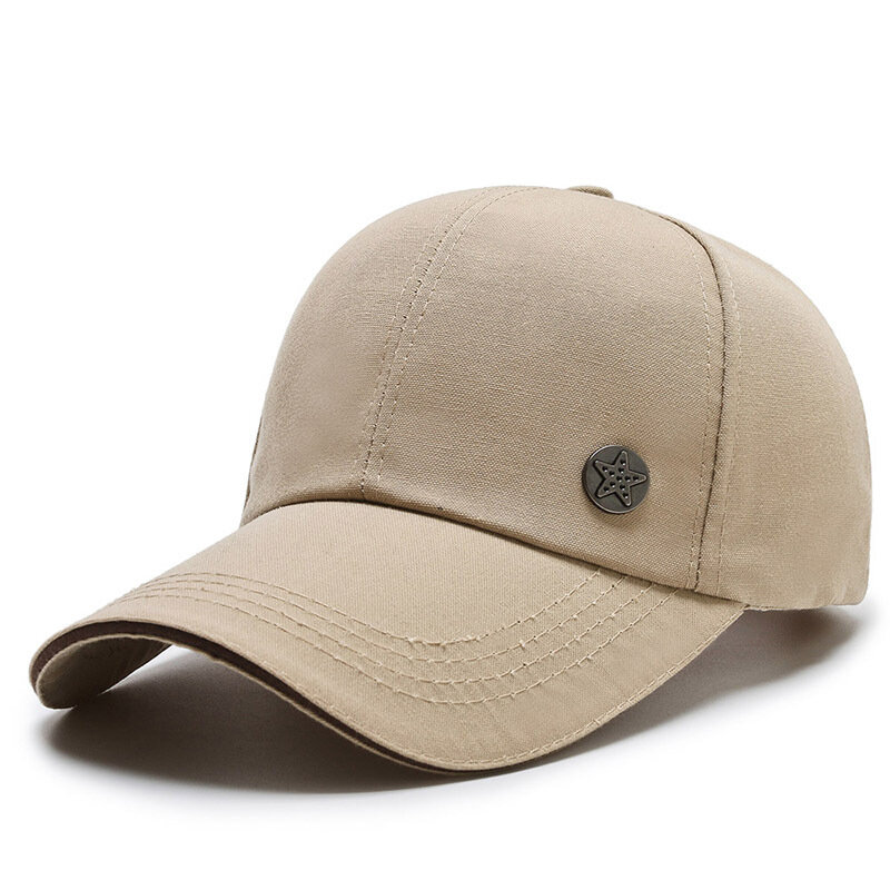 Einstellbare Feste Baseball Hüte Mode Einfachen Sport Hut Baumwolle Dad Hüte Im Freien Beiläufigen Hut Schutz Reise Kappen