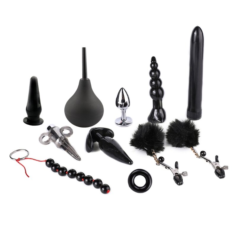 10 Stuks/set Sex Games Masturbator Exotische Accessoires Veilig Siliconen Kits Sex Bondage Speelgoed Set Voor Koppels Womens Mens