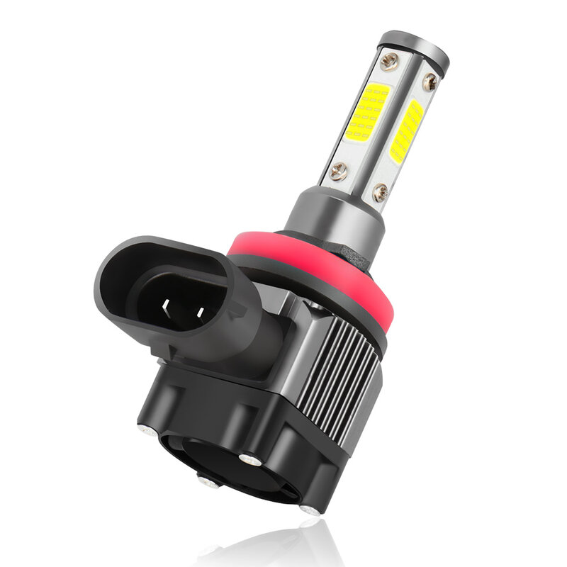 Nowy Mini LED Turbo reflektory samochodowe H7 H4 H11 H1 H8 H9 9005 HB3 9006 HB4 9012 światła przeciwmgielne lampy żarówki samochodowe 80W 20000LM 12V 24V Moto