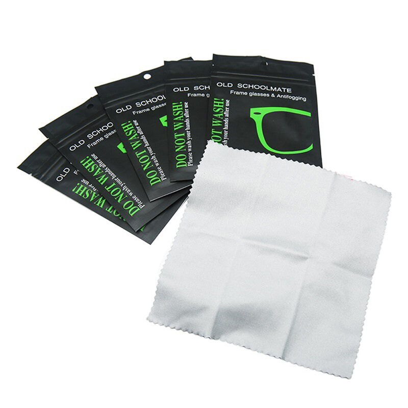 5Pcs Reusable ผ้าเช็ดทำความสะอาด Anti-Fog แว่นตา Pre-Moistened เลนส์ Antifog ผ้า Defogger แว่นตาเช็ดป้องกันการพ่นหมอกควันสำห...