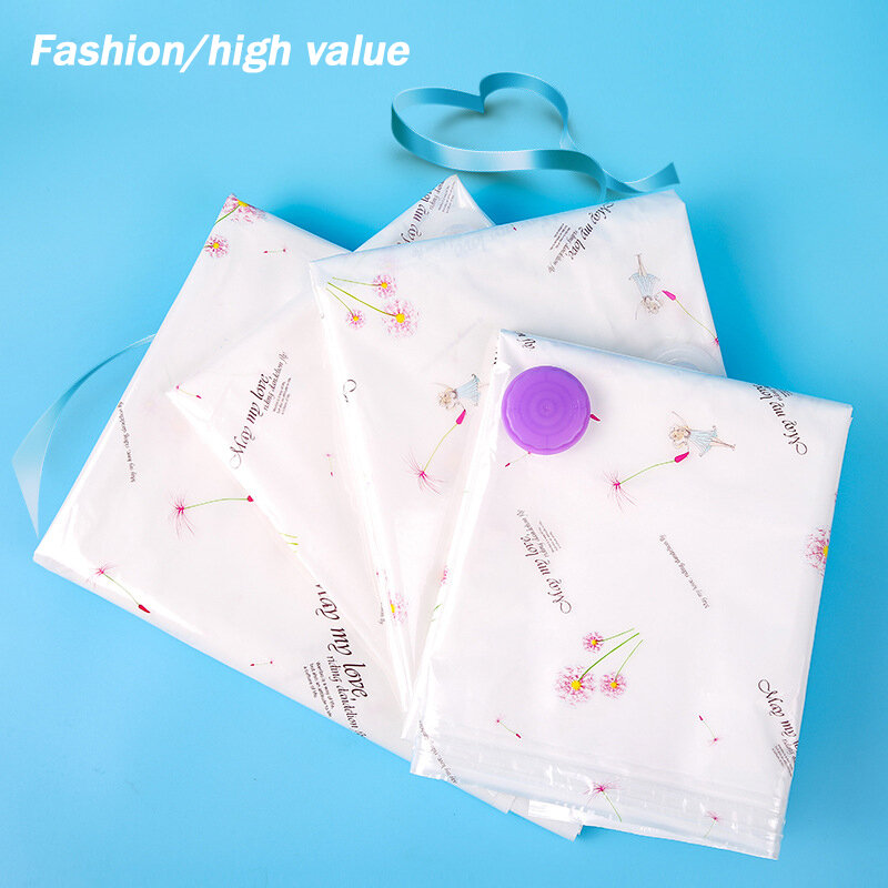 2021New Foldable Clothes Quilts Vacuum StorageBag Waterproof Compression BagHousehold Storage Sack Dustproof And Moisture-Proof