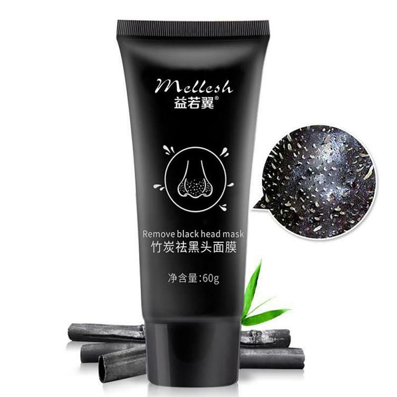 Bamboo Charcoal Mud Peel Masks Cleaning Nose Blackhead Remover Mask Pore Cleaner Deep Peel Acne Mask Face Skin Care QBMY