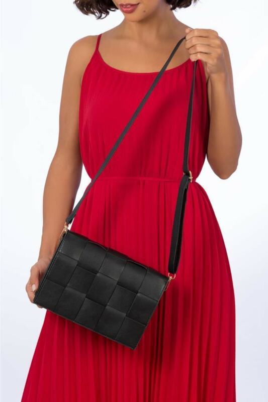 Damska kwadratowa wzorzysta torba na ramię 2021 Trend w modzie pasek na ramię wodoodporna aksamitna skóra Casual damska torba na ramię