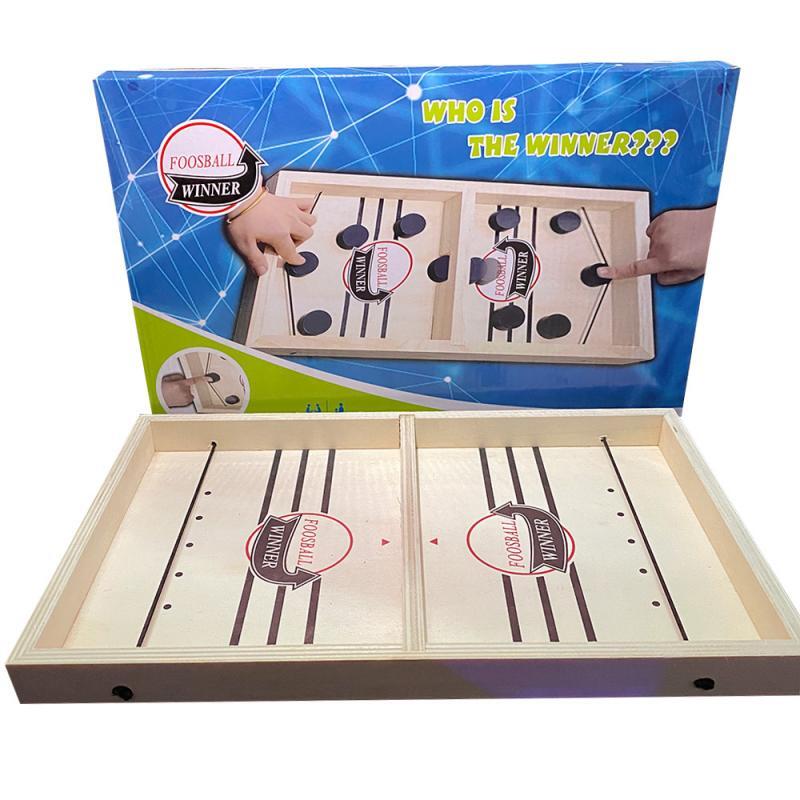2020 neue Spiel Slingpuck Montessori Spielzeug Bord Für Erwachsene Freies Verschiffen eltern-kind-Interaktive Schachbrett Foosball Spiel Spielzeug