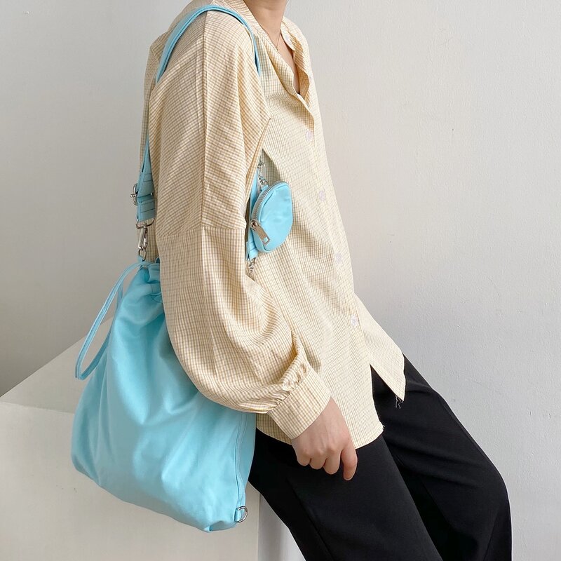 Moda damska Leopard Crossbody torby casualowe portmonetki i torebki osobowość damska Solid Color torba na ramię portfel damski