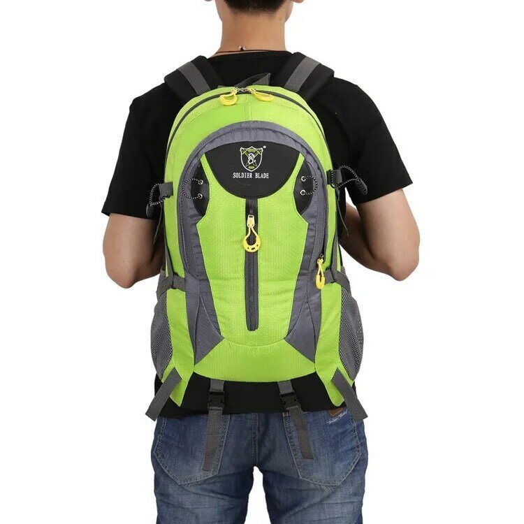 Водонепроницаемый модный рюкзак из ткани Оксфорд, вместительный модный школьный ранец для уличных поездок, упражнений, походов, дорожный р...