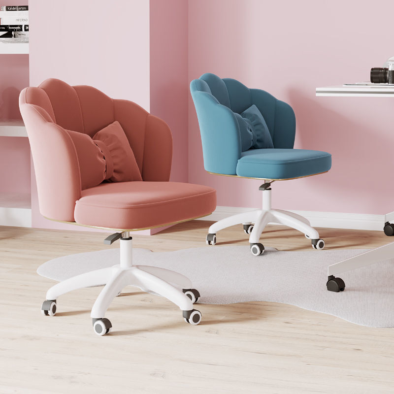 Girls Bedroom Computer Chair Desk chair Computer Comfortale Armchair Swivel Office Chair Makeup Chair Stool Home Chairs