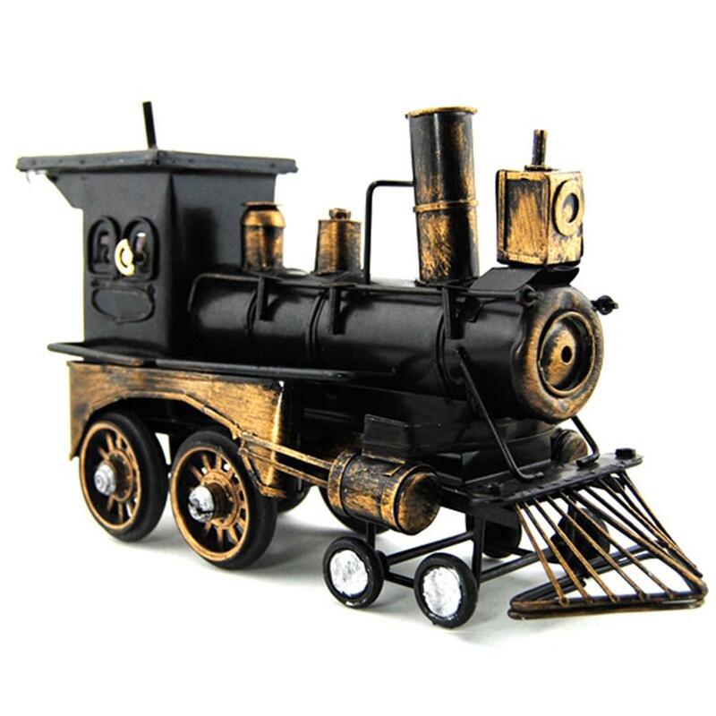 Kuulee классическая модель локомотива ретро ручная Подарочная Ретро Паровозик модель музыкальная шкатулка