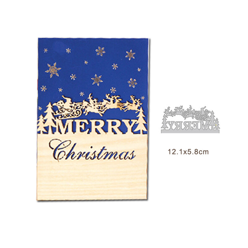 Grite 11 видов стилей счастливая Рождественская елка Металлические Стальные Вырубные штампы трафареты для изготовления скрапбукинга DIY альбом тиснение бумажные карты
