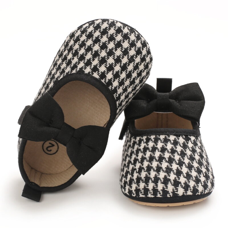 Chaussures de princesse antidérapantes en coton pour bébé fille, semelle en caoutchouc, pour les premiers pas des nouveau-nés