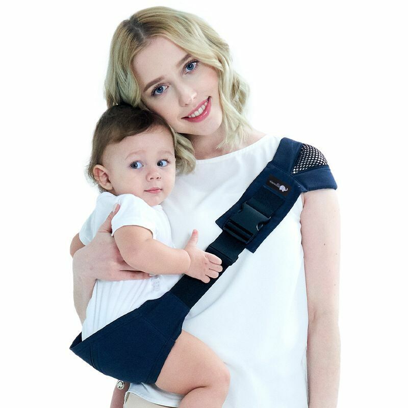 Verstelbare Baby Sling Wrap Baby Carrier Soft Wrap Sling Voor Pasgeborenen Baby Carrier Sjaal Peuter Baby Sling Wrap Bretels