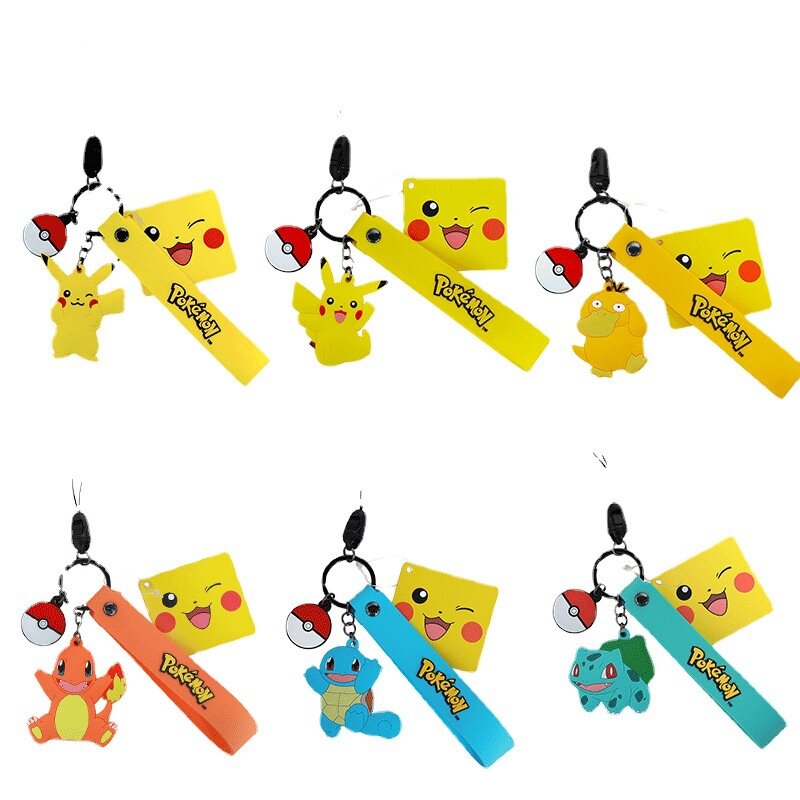 Genuine Pokemon Starry Dream Series Pikachu Bulbasaur Anime Figures Model Dolls Keychain Pendant Toys For Kids Christmas Gift