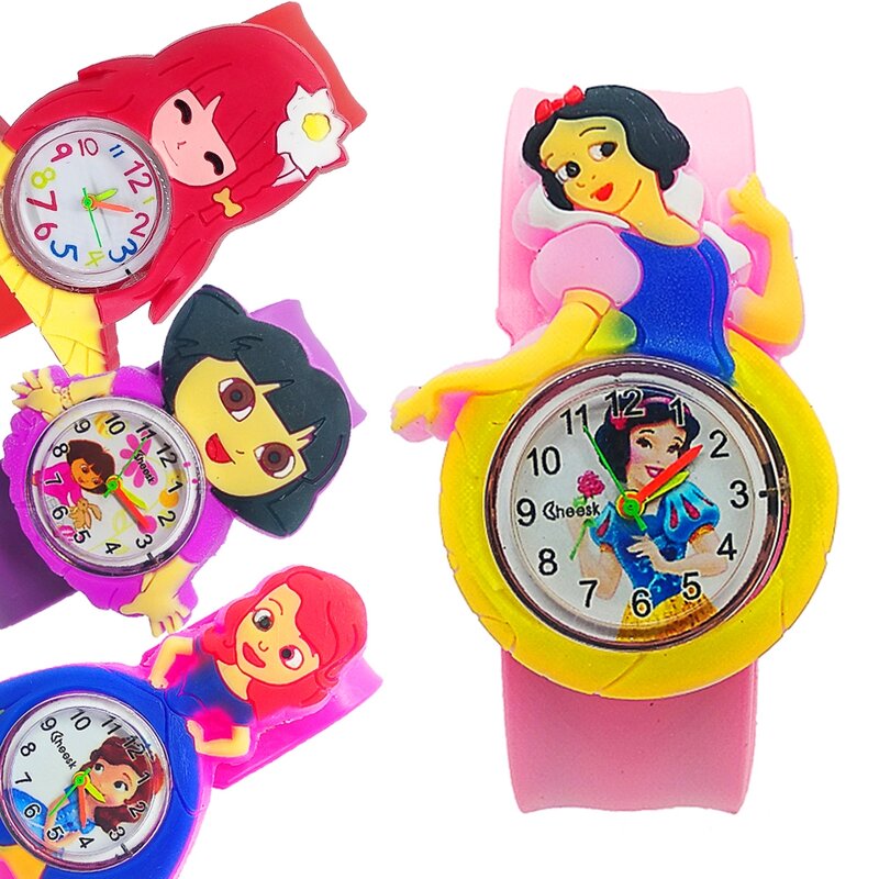 Relógio digital para crianças, relógio inteligente eletrônico sem pulseira para jardim de infância, bebê, aprender o tempo, presente de aniversário
