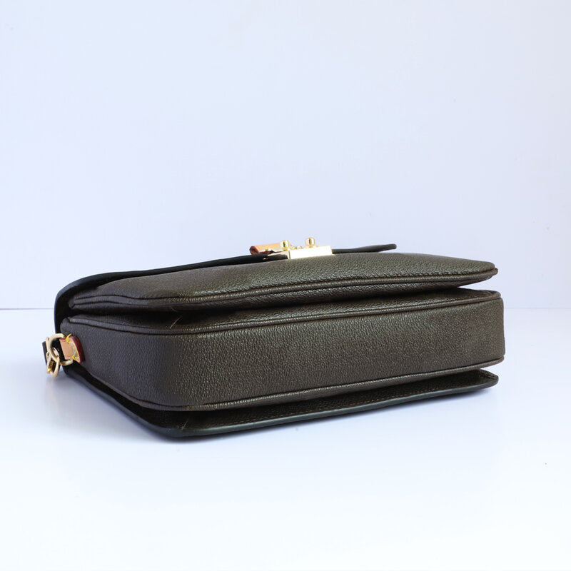 Qualidade superior de luxo designer bolsa clássico mensageiro sacos crossbody para as mulheres couro genuíno bolsas 40780 entrega rápida
