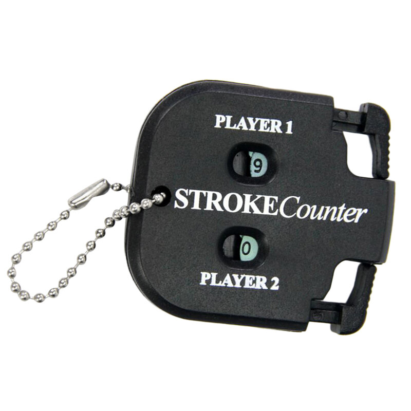 Draagbare Golf Vierkante Count Shot Stroke Putts Score Counter Keeper Sleutelhanger