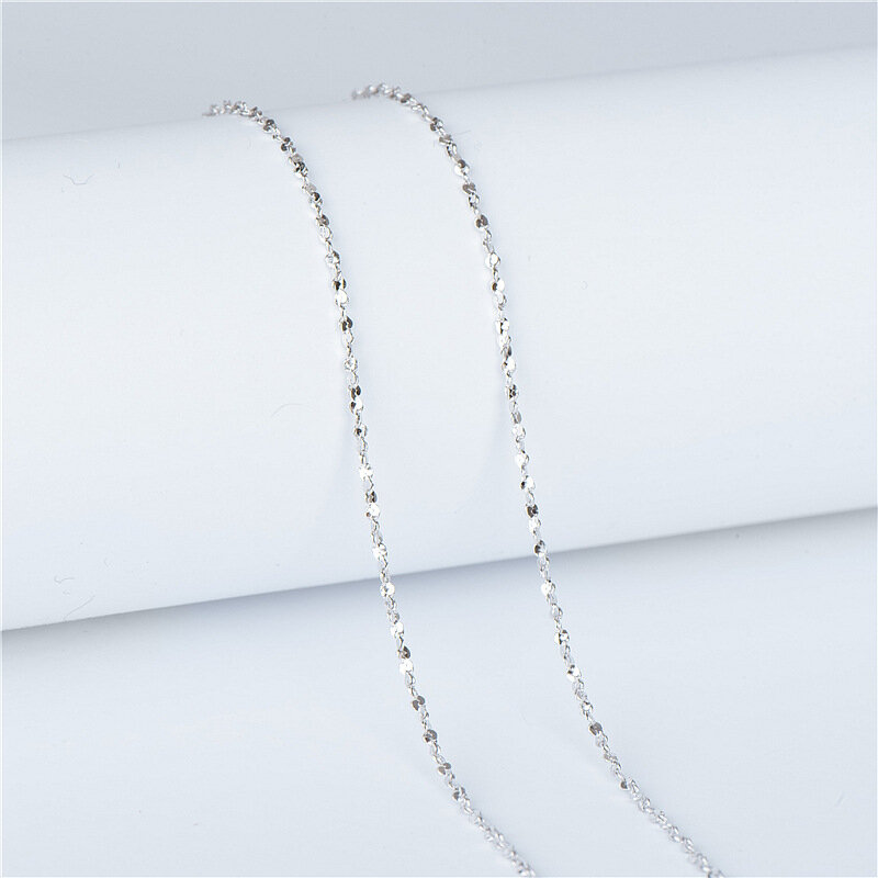 Sodrov collana a catena in argento Sterling 925 catena Gypsophila accessori per gioielli in argento Sterling
